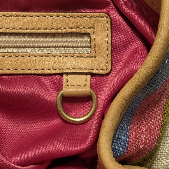 Coach Bag 2008 Hamptons Legacy Archive 10th Anniversary Kiss Lock Satchel Purse - Picture 11 of 16